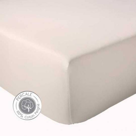 MARLOW Miel Parure de lit Percale de coton - Tradilinge - Linge Mat