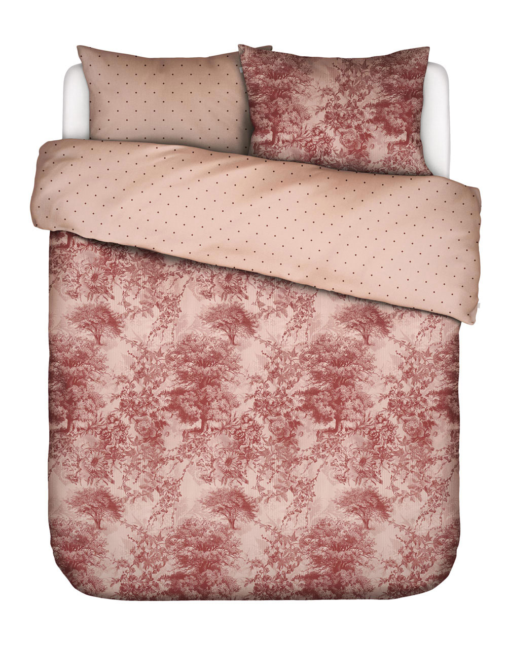 Housse de couette Aurélie Darling Pink Essenza - Grandes Marques | Grandes  Marques